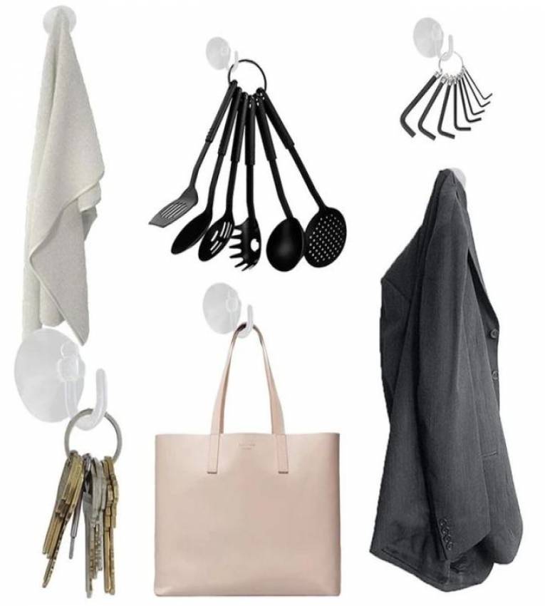 Crochet à ventouse petite 100 unités